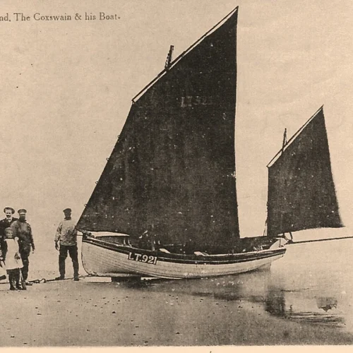 Old photo of Kessingland Coast