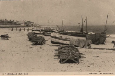 Old photo of Kessingland Coast