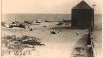 Old photo of Kessingland Coast