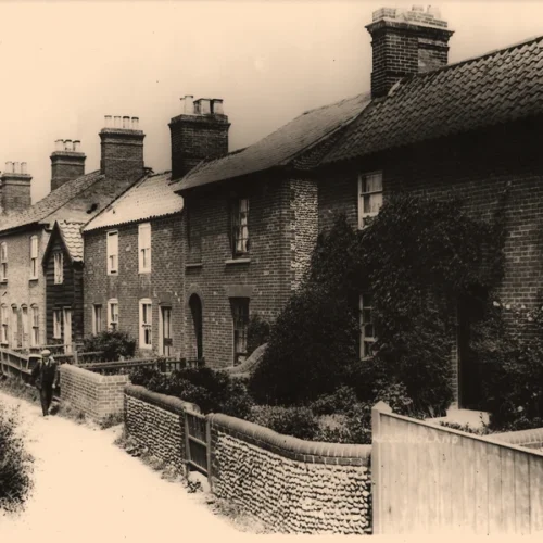 Old photo of Kessingland Town