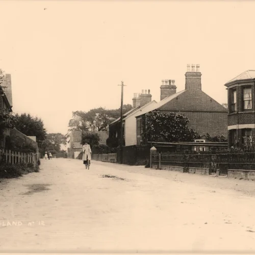 Old photo of Kessingland Town