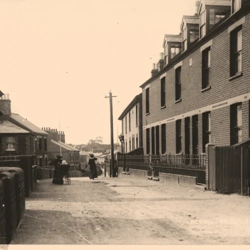 Old photo of Kessingland Town