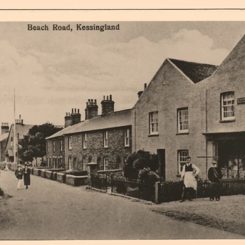 Old photo of Kessingland Town